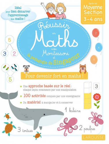 Succeed In Maths Wıth Montessori And Singapore Method For 4 to 5